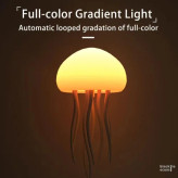 چراغ خواب عروس دریایی شارژی مدل DYNAMIC JELLY FISH برند AURORA MOOD LIGHT